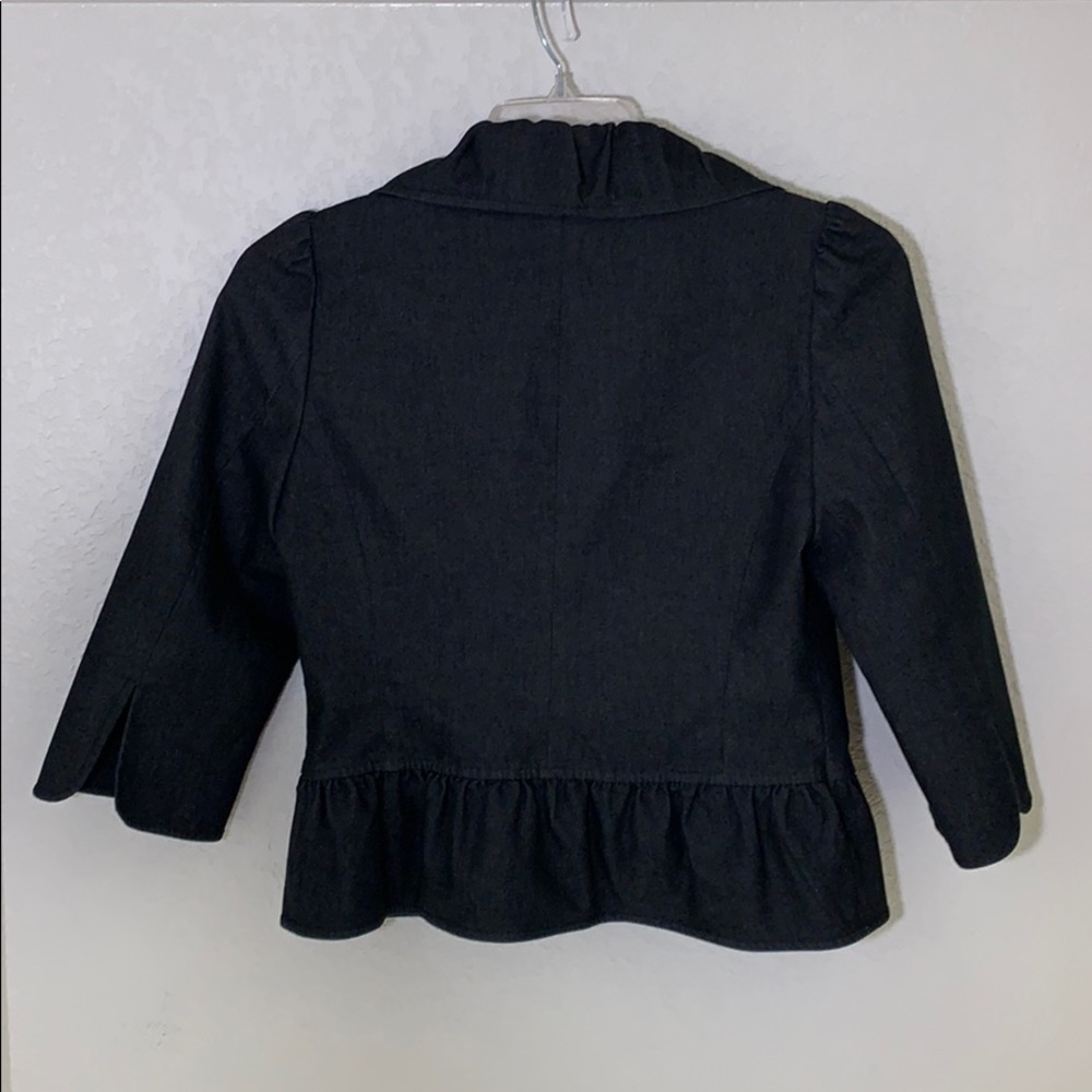 Classiques Entier Black Denim Jkt Sz S - Picture 6 of 8